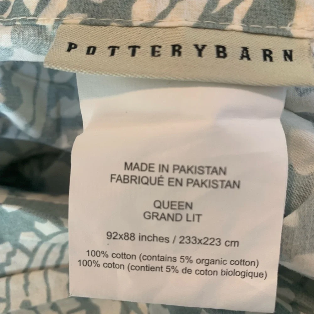 Pottery Barn queen size